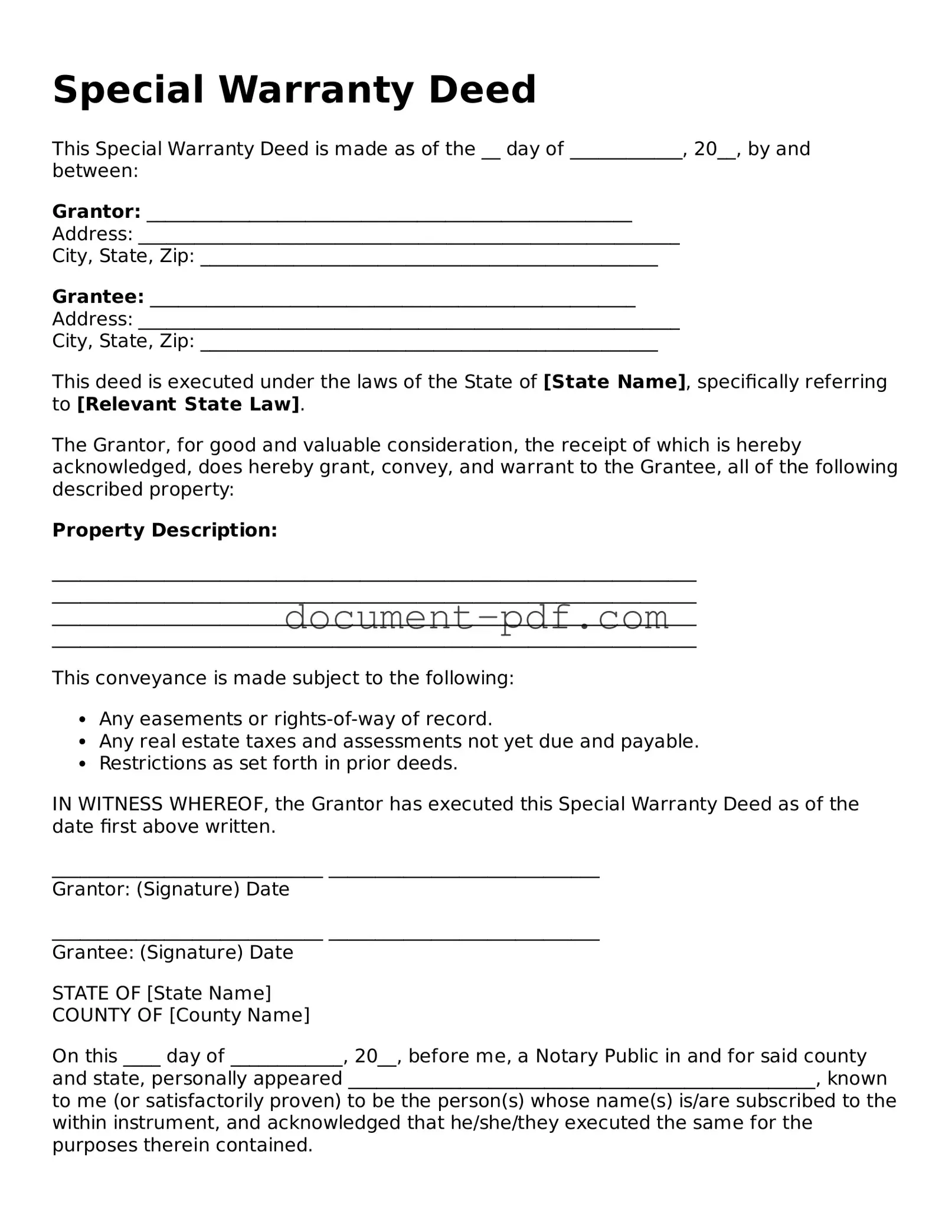 Attorney-Approved Deed Document