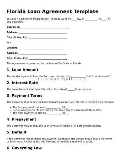 Attorney-Verified Florida Loan Agreement Template