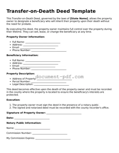 Attorney-Approved Transfer-on-Death Deed Document